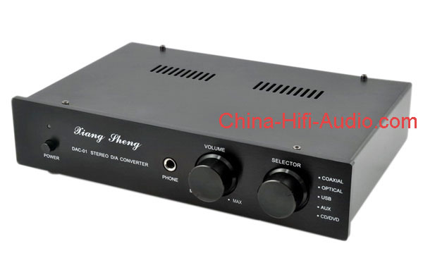 XiangSheng DAC-01A DAC Decoders/Headphone amplifier Black
