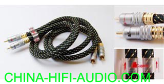 BADA HL2.8 high fidelity Audio Interconnect RCA cables - Click Image to Close