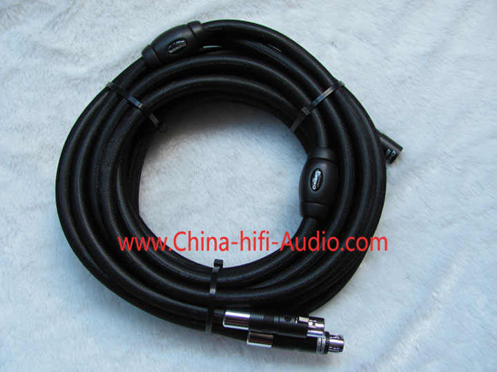Choseal LB-5109 8.2FT OCC Banana Plug High Quality HIFI Speaker Cable Pair 2.5M 