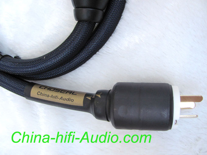 Choseal PB-5702 OCC AC hifi Power Cable Audiophile AU plug