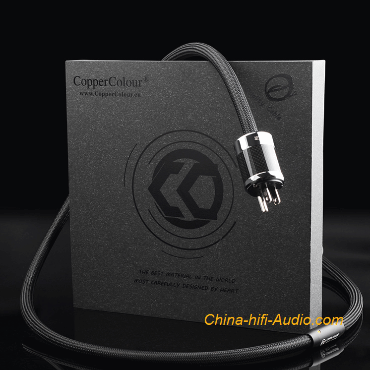 Copper Colour CC BETA AU/US/EURO Schuko Plug Powercord OCC audiophile Teflon - Click Image to Close