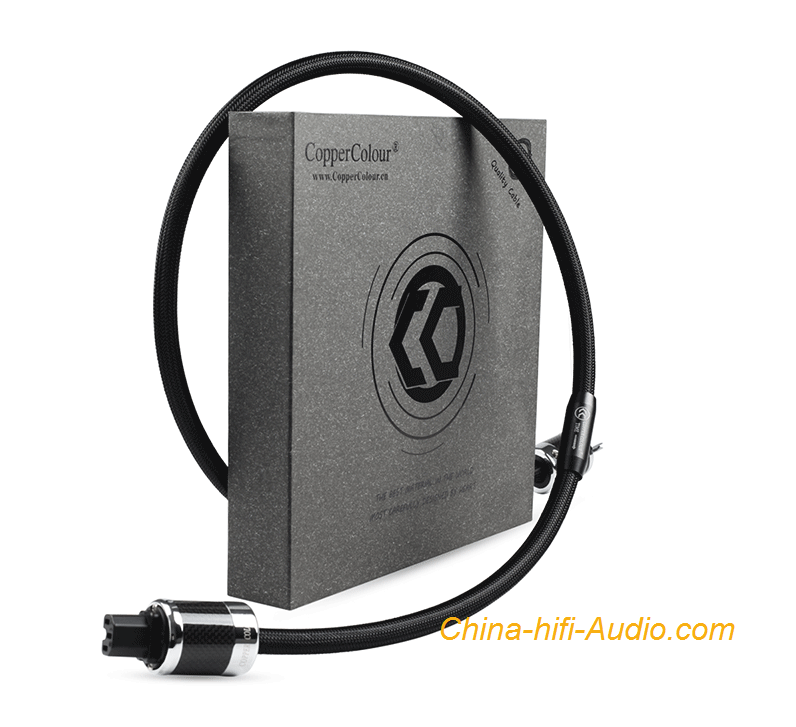 Copper Colour CC TIME audiophile power cable HiFi Powercord AU/US/EUR Plug - Click Image to Close