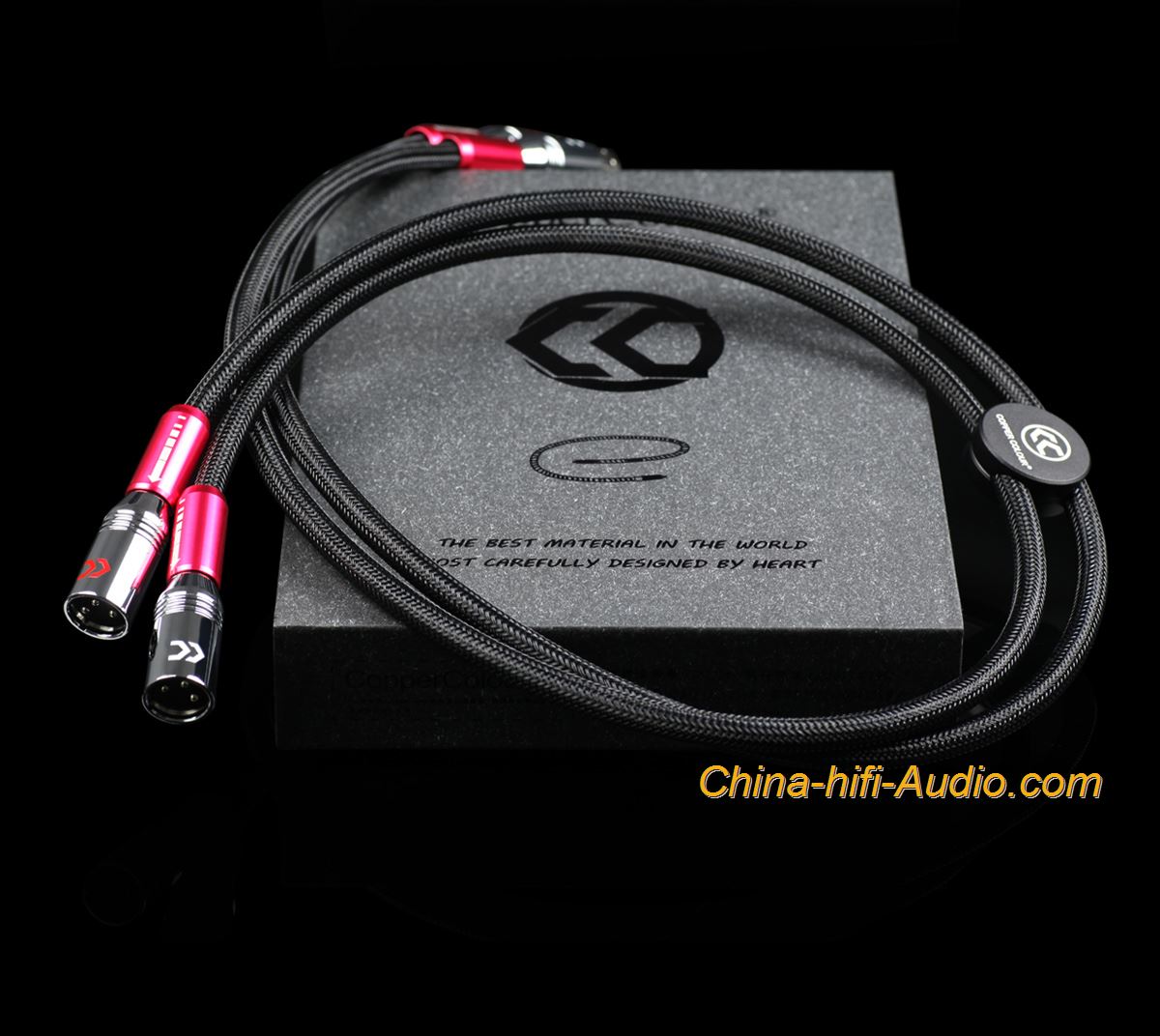 CopperColour CC WHISPER-SE OCC XLR audiophile Audio Balanced cable - Click Image to Close