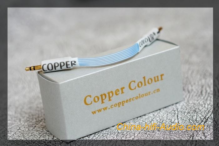 CopperColour CC 6FS OCC Headphone interconnect Cable Silver-plated plug cords - Click Image to Close