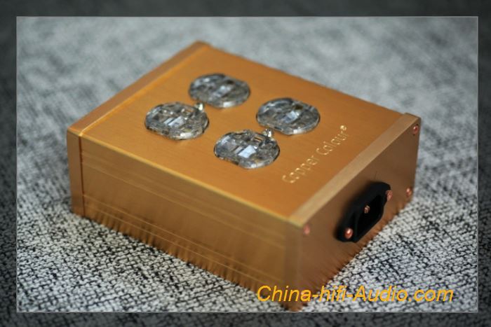 CopperColour CC G4-OCC HiFi power socket Al-titanium alloy OCC copper US Plug