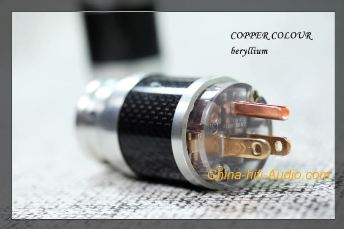 CopperColour CC US Power connector HiFi audio beryllium alloy carbon fiber plugs CopperColour CC US Power connector HiFi audio beryllium alloy carbon fiber plugs