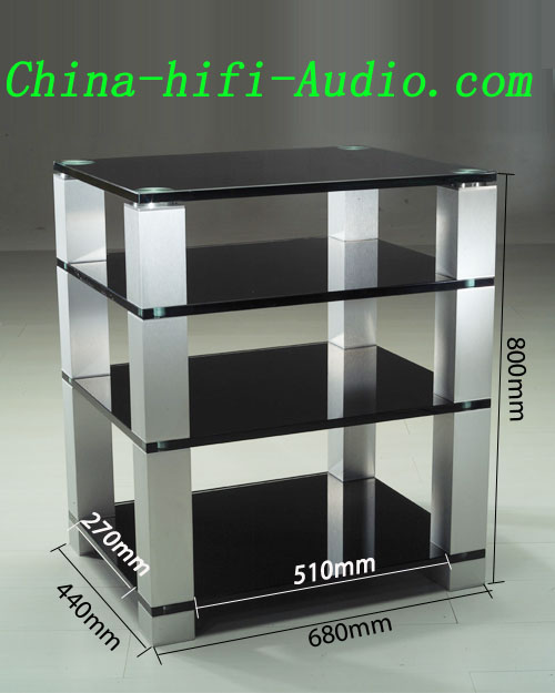 E T Hf684 Tempered Glass Cabinet Racks For Hifi Audio Equipments