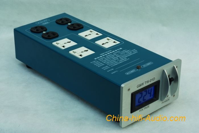 G&W TW-01D Hi-end Power purifier/filter power socket HiFi audio dedicated New
