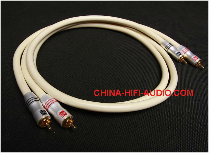 JungSon hifi audio AC-03 RCA cables pair 1 meter 6N OFC JungSon hifi audio AC-03 RCA cables pair 1 meter 6N OFC
