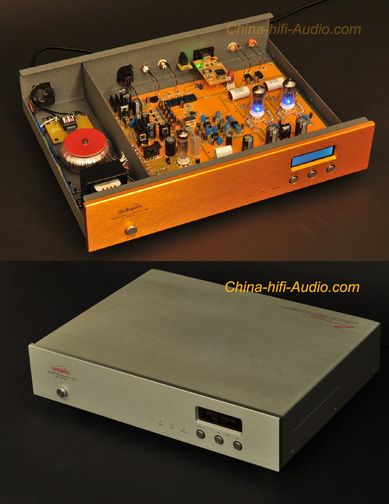 Line Magnetic LM-502CA tube USB DAC XOMS asynchronously 192KHz Line Magnetic LM-502CA tube USB DAC XOMS asynchronously 192KHz