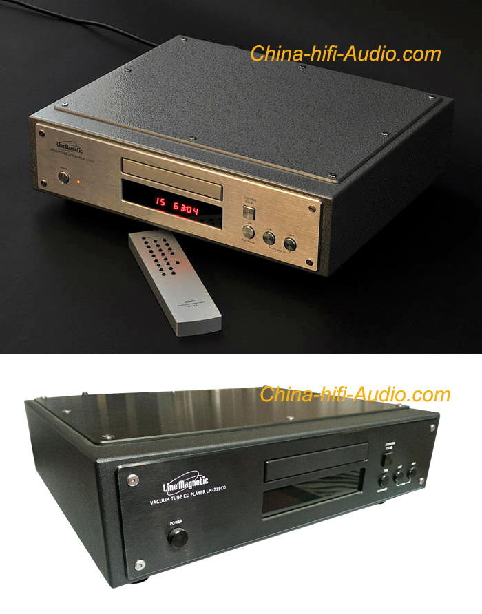Line magnetic LM-215CD Tube 12AU7 CD Player with remote hi-fi new Line magnetic LM-215CD Tube 12AU7 CD Player with remote hi-fi new