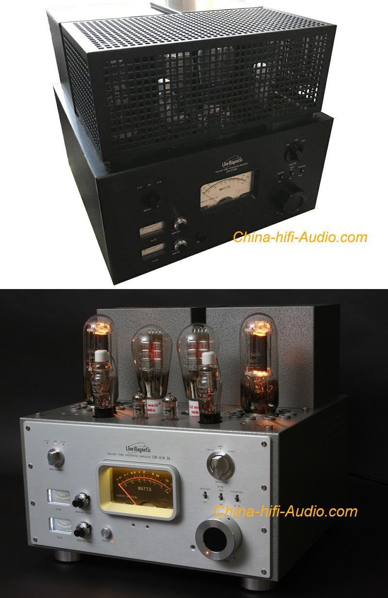 Line Magnetic LM-219IA 300B 845 tube integrated Amplifier Class A single-ended Line Magnetic LM-219IA 300B 845 tube integrated Amplifier Class A single-ended