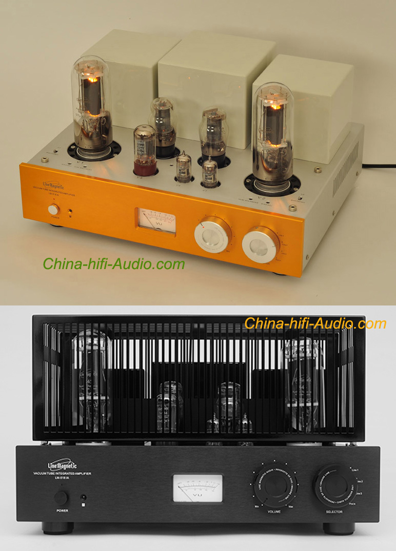 Line magnetic LM-518IA 845 tube amplifier Class A single-ended Line magnetic LM-518IA 845 tube amplifier Class A single-ended