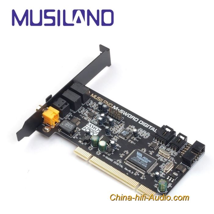 MUSILAND M-SWORD Multimedia digital times hifi audio Sound Card Dual Channel MUSILAND M-SWORD Multimedia digital times hifi audio Sound Card Dual Channel
