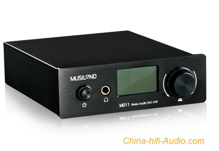 MUSILAND MD11 DAC Digital to Analog Converter MULINK HD Interface LCD Display MUSILAND MD11 DAC Digital to Analog Converter MULINK HD Interface LCD Display