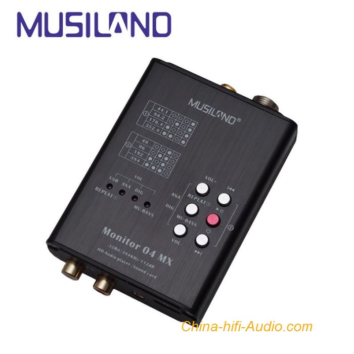 MUSILAND Monitor 04 MX External USB Sound Card HD Digital audio Player Turntable MUSILAND Monitor 04 MX External USB Sound Card HD Digital audio Player Turntable