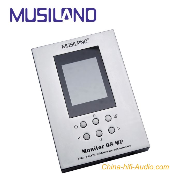 Musiland 08MP HD Audio Player External Sound Card DSD Player Aluminum shell Musiland 08MP HD Audio Player External Sound Card DSD Player Aluminum shell