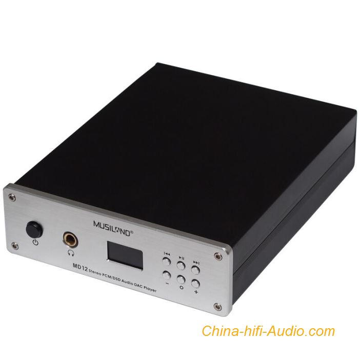 Musiland MD12 DAC Decoder Audio with Headphone Amplifier Fiber Coaxial DSD Musiland MD12 DAC Decoder Audio with Headphone Amplifier Fiber Coaxial DSD
