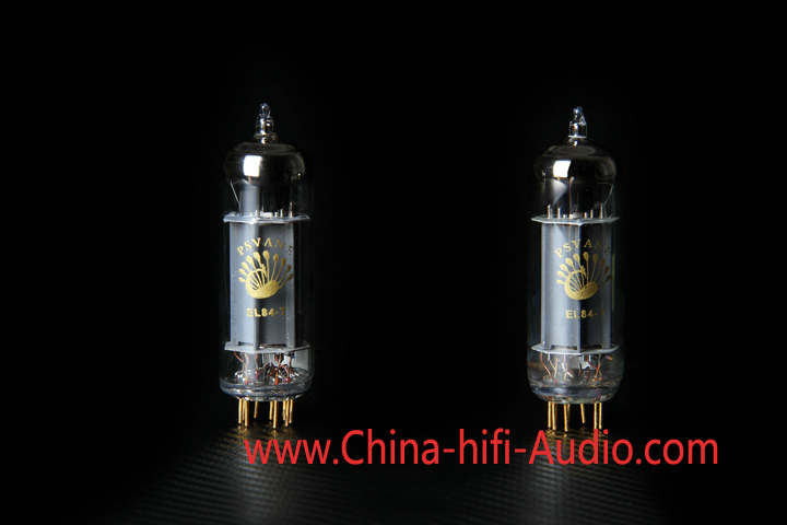 Matched pair PSVANE Vacuum Tube EL84-T MK II Collection Gray - Click Image to Close