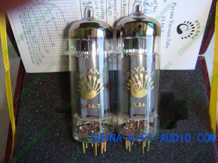 Matched pair PSVANE Vacuum Tube EL84-T T-Collection Grade Hi-end