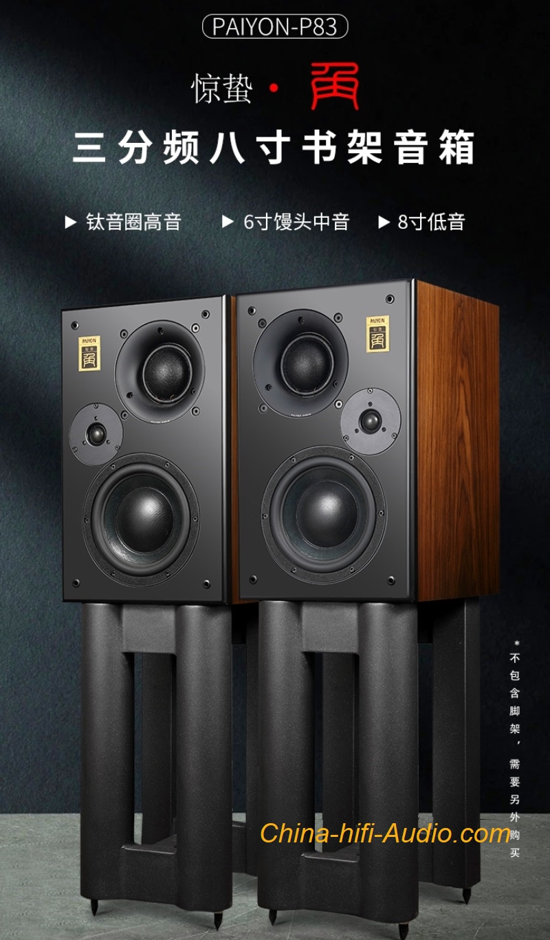 P83 Paiyon Speakers PAIYON/派揚 P4高保真書架hifi音響