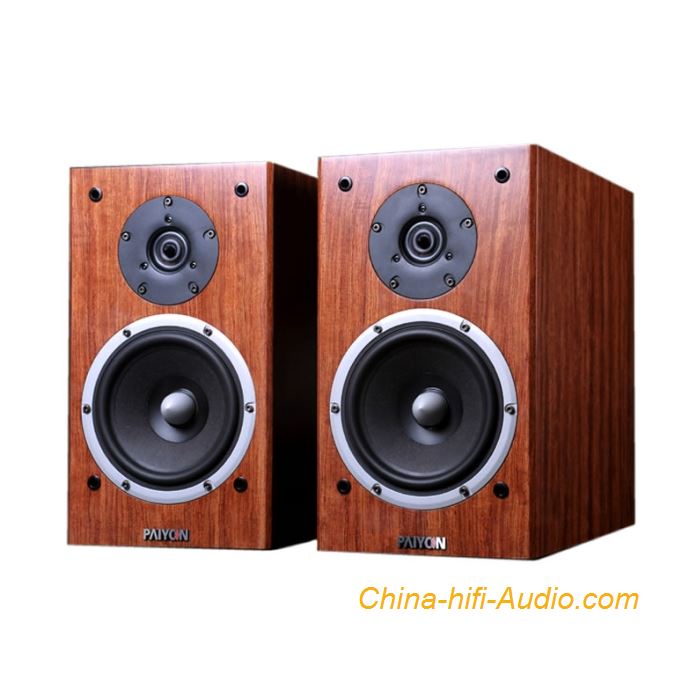 PAIYON P2S HiFi Audio Bookshelf Loudspeakers Full Frequency Passive Speaker Pair