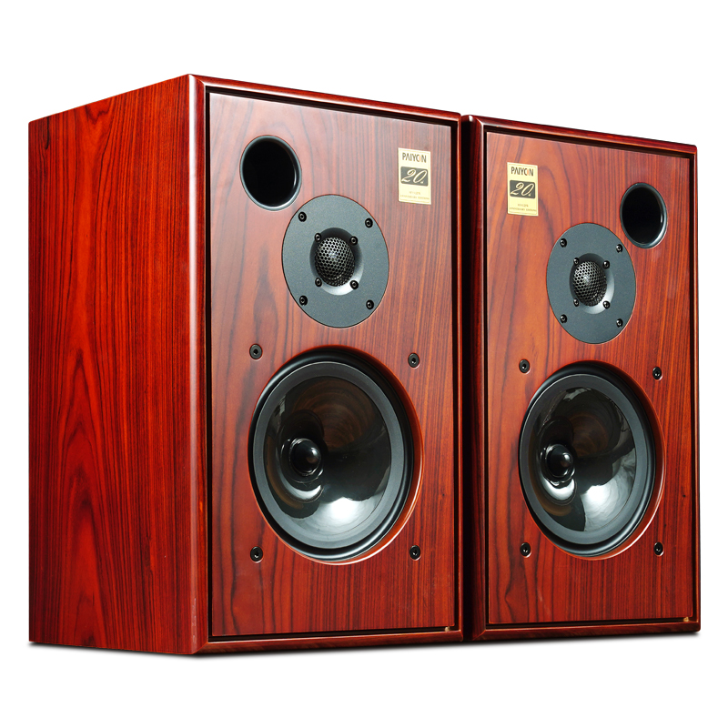 PAIYON Z5 Hifi Passive Bookshelf loudspeaker 8 Inch Audiophile Speakers Pair - Click Image to Close