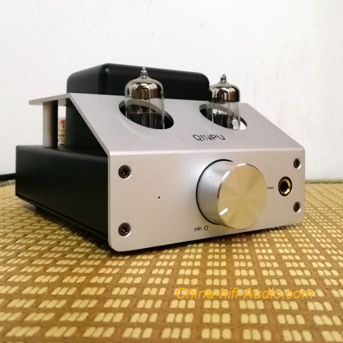 Qinpu Q-5 HiFi Audio tube amplifier headphone Amp for earphone & speakers destop - Click Image to Close