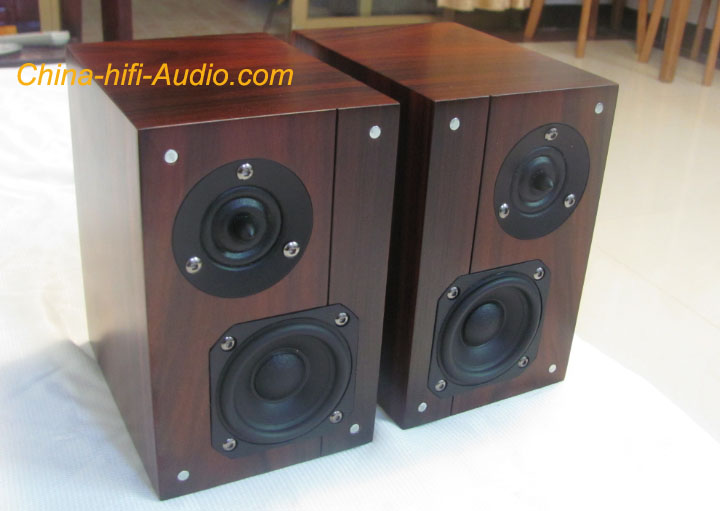 Qinpu Speakers VF3.5 loudspeakers tabletop hi-fi wood a pair new Qinpu Speakers VF3.5 loudspeakers tabletop hi-fi wood a pair new