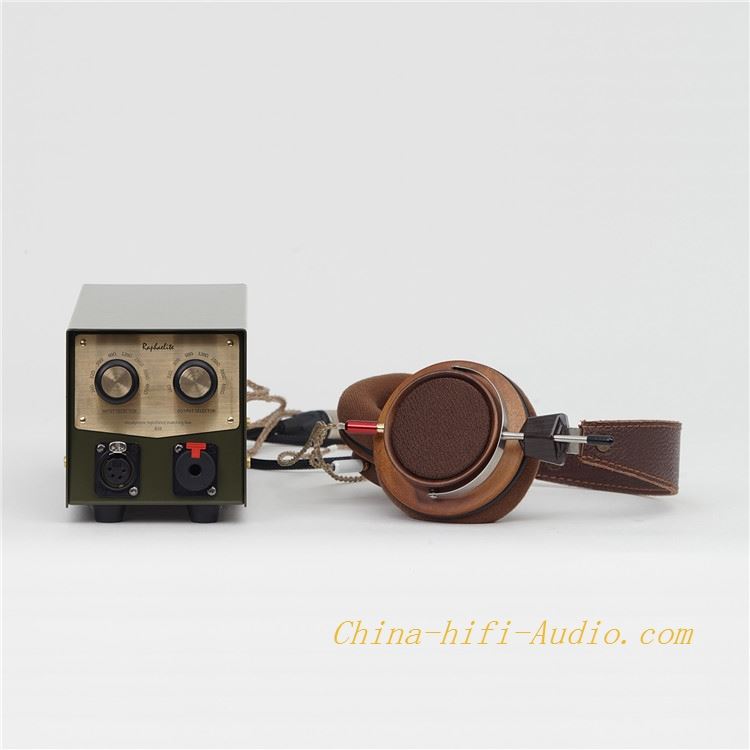 Raphaelite B10 Headphone impedance matcher Olive green Custom Edition - Click Image to Close