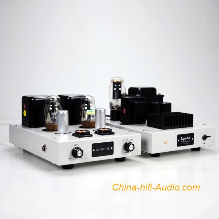 Raphaelite CR01 HiFi audio Preamp 101 vacuum tube amplifier monoblock amp pair - Click Image to Close