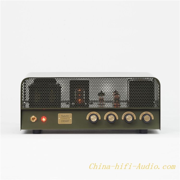 Raphaelite CR5687 vacuum tube Pre-amplifier+Headphone Amplifier hifi Pre amp - Click Image to Close