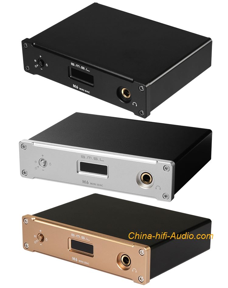 SMSL M6 32Bit/384KHz DAC USB Optical digit Decoder with Headphone Amplifier SMSL M6 32Bit/384KHz DAC USB Optical digit Decoder with Headphone Amplifier