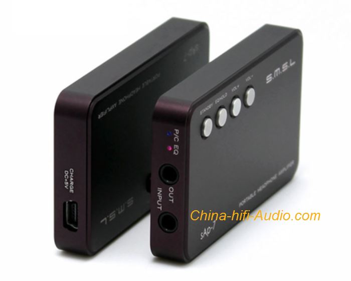 SMSL Sap-7 headphone amplifier high performance portable CE FCC Certified SMSL Sap-7 headphone amplifier high performance portable CE FCC Certified