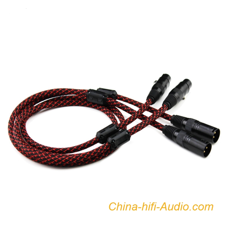 SoundArtist X-L6 Hi-Fi Audio cable XLR balanced interconnect cord pair - Click Image to Close