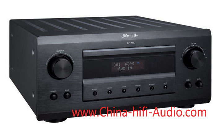 Shengya AV-715 7 Channel amplifier for home theater Black Shengya AV-715 7 Channel amplifier for home theater Black