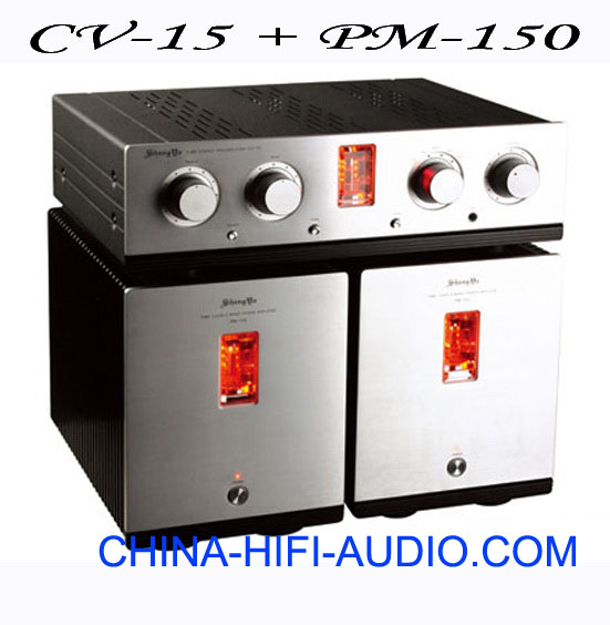 Shengya CV-15 Preamp + PM-150 Mono Power Amplifiers tube amp - Click Image to Close