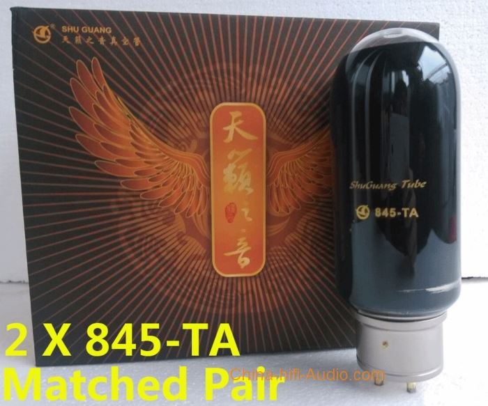 Shuguang 845-TA premium vacuum tubes valve best matched pair replace 845 Shuguang 845-TA premium vacuum tubes valve best matched pair replace 845