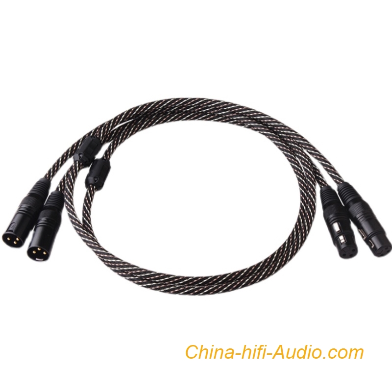 SoundArtist X-100 Hi-Fi Audio cable XLR balanced interconnect cord pair