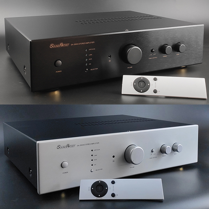 SoundArtist SA-200IA stereo integrated amplifier Class AB 200W+200W with SUB-out - Click Image to Close