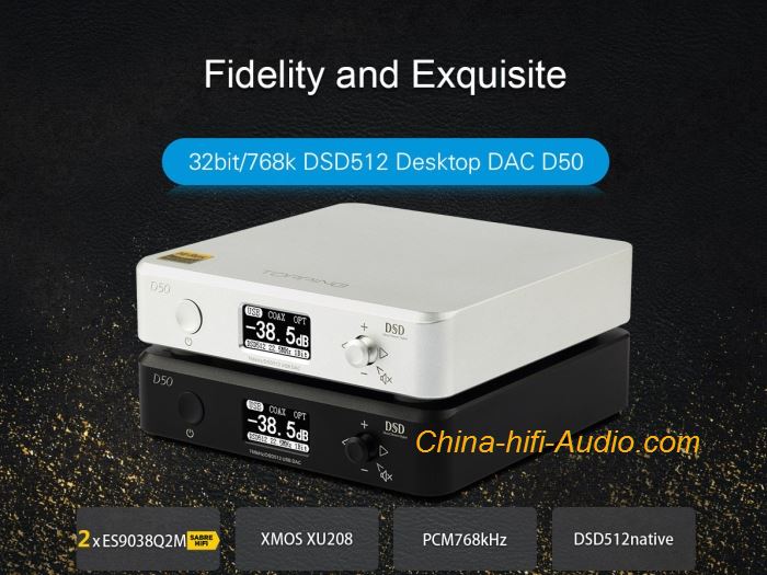 Topping D50 hifi DAC analog to digital converter DSD512 ES9038 Hard Solution Topping D50 hifi DAC analog to digital converter DSD512 ES9038 Hard Solution