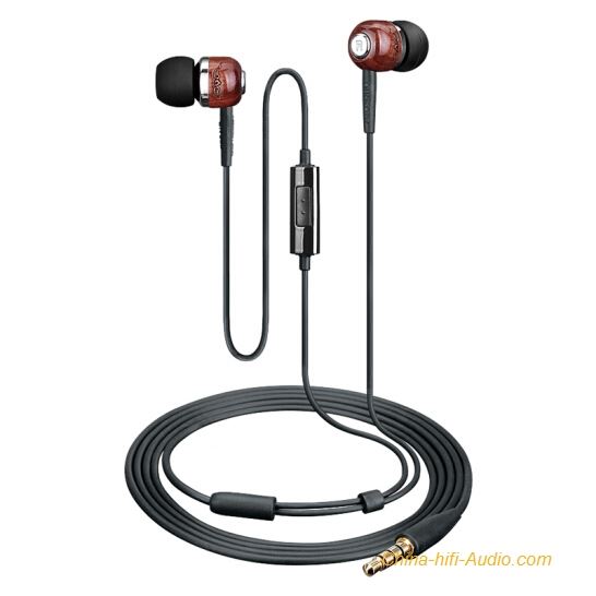 TAKSTAR HI1200 In-ear drive-by-wire Mic Mobile Earplugs Wood karaoke earphones TAKSTAR HI1200 In-ear drive-by-wire Mic Mobile Earplugs Wood karaoke earphones