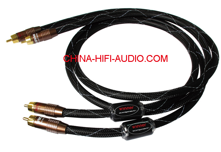 Tone Winner AC-1 audiophile aduio RCA Interconnection Cables new