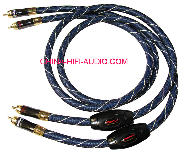 Tone Winner AC-6 audiophile aduio RCA signal link Cables pair - Click Image to Close