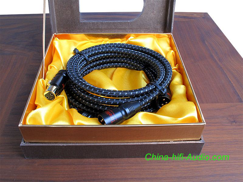 ToneWinner PX-1 Balanced XLR Cables 6N OCC HiFi shield Pair 1.5m [MUIA9831373]