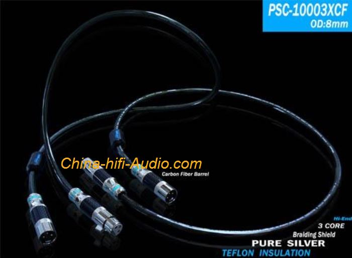 YARBO PSC-10003XCF pure silver balanced cable XLR HiFi audio interconect cords - Click Image to Close