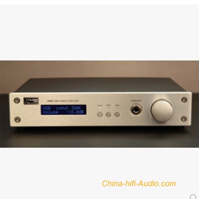 Yulong D200 DSD DAC Decoder Headphone Amplifier 32Bit 384kHz All-in-one Machine Yulong D200 DSD DAC Decoder Headphone Amplifier 32Bit 384kHz All-in-one Machine