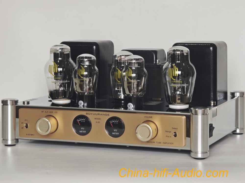 BoyuuRange A50 MKV 300B Single-end Class A Tube Intergrated Amplifier Reisong