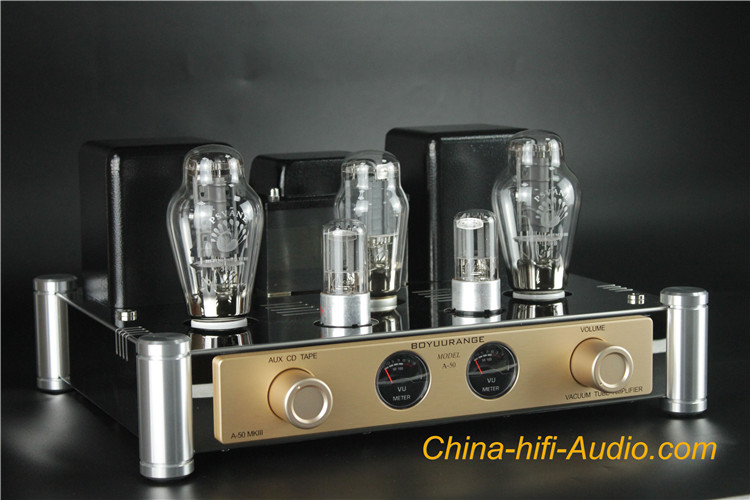 BoyuuRange A50 MKIII 300B Single-end Class A Tube Intergrated Amplifier Reisong [MUIA9832309]