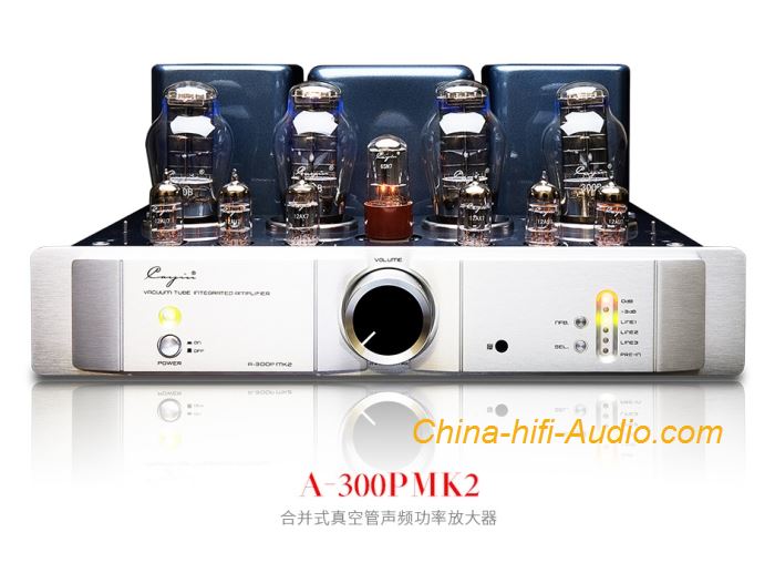 Cayin A-300P MK2 Class A Power amplifier 300Bx4 vacuum tube integrated amplifier Cayin A-300P MK2 Class A Power amplifier 300Bx4 vacuum tube integrated amplifier